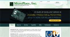 Desktop Screenshot of microplace.net