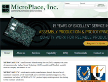 Tablet Screenshot of microplace.net